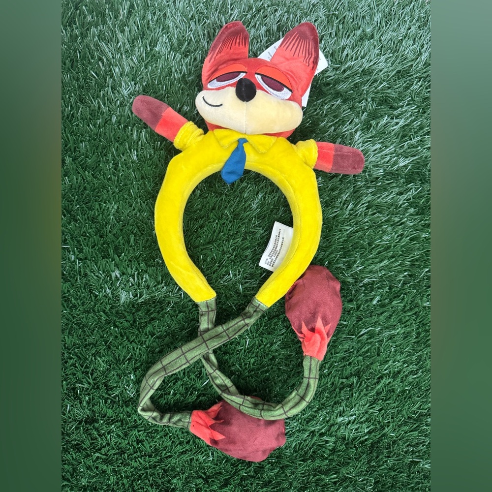 Disney Plush Fox Headband - Yellow and Red